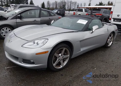 2006 Chevrolet Corvette из США, поврежденный, VIN 1G1YY36U765121653